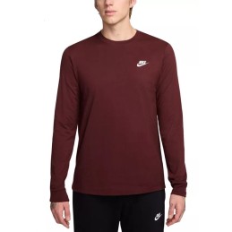Nike Men's Long-Sleeve Sportswear Club T-Shirt