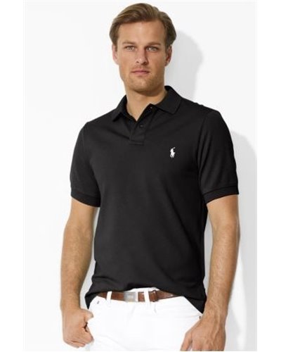 Polo Ralph Lauren  Men's Classic-Fit  Polo Shirt Black