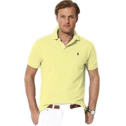 Polo Ralph Lauren  Men's Classic-Fit  Polo Shirt Yellow