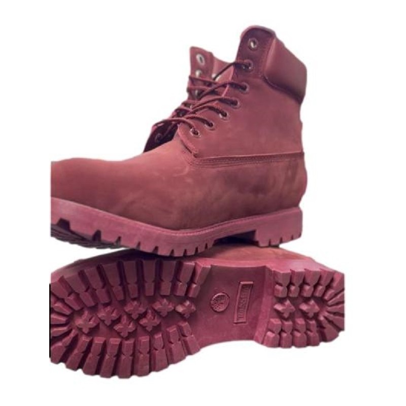 Timberland 6" Premium Waterproof Boots - Burgundy