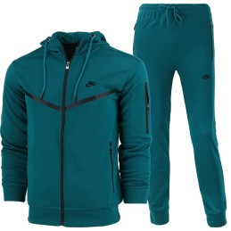 Nike Tech Fleece Full-Zip Hoodie & Pants 2 Pc Set Philly Green New For 2026