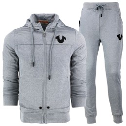 True Religion Buddah Zip Hoodie & Pants Set