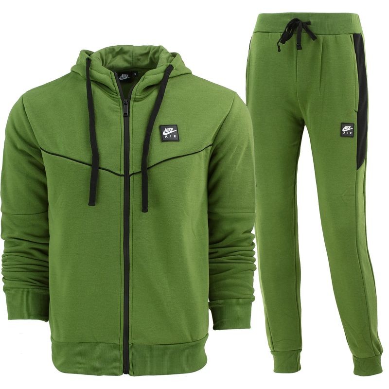 Nike Air Sportswear Club Fleece Men's Full Zip Hoodie & Pants  2pc Set