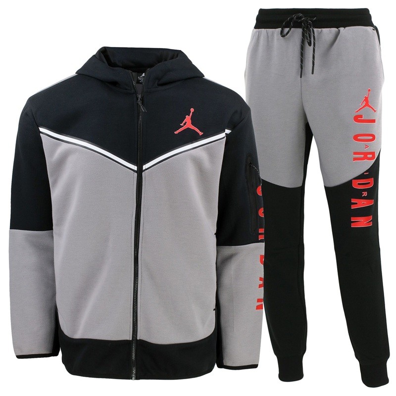 Jordan Sportswear Tech Fleece Colorblock Men's Hoodie & Pants