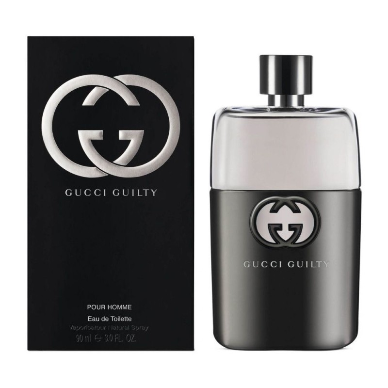 Gucci Guilty Men's Pour Homme Eau de Toilette Spray, 3 oz