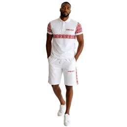 Versace Men's Polo Shirt & Short Set Final Sale