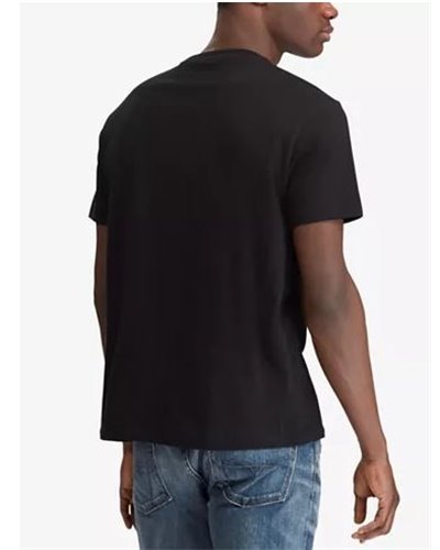 Ralph Lauren Men's  V Neck T Shirt Black