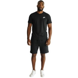 Nike Men's Club Fleece Crewneck Top & Short Set