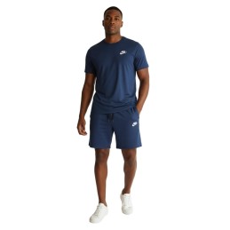 Nike Men's Club Fleece Crewneck Top & Short Set