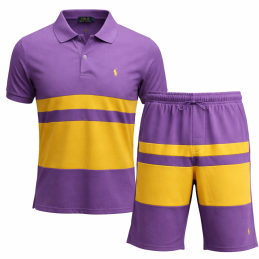 R.L Polo Men's Shorts  Polo Shirt 2 Pc Set