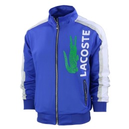 Lacoste Men's Sport Color-Blocked Track Suit Royal Final Sale