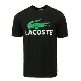 Lacoste Men's SPORT 3D Print Crocodile Breathable Jersey T-Shirt