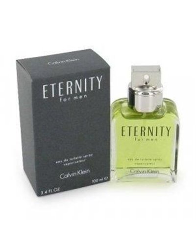 Eternity by Calvin Klein, 3.4 oz Eau De Toilette Spray for Men