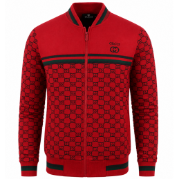 Gucci Black Monogram Jacket & Pants Set