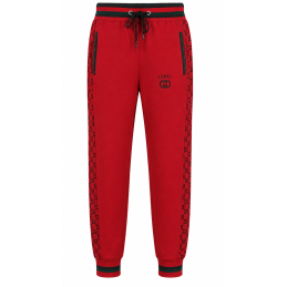 Gucci Black Monogram Jacket & Pants Set