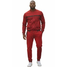 Gucci Monogram Zip-Up Jacket & Pants Set