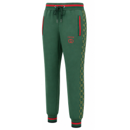 Gucci Black Monogram Jacket & Pants Set