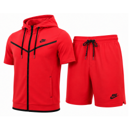 Nike Sportswear Tech Fleece Hoodie & Short  2pc Set Final Sale