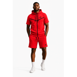 Nike Sportswear Tech Fleece Hoodie & Short  2pc Set Final Sale