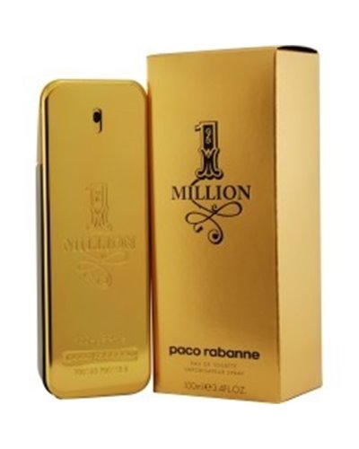Paco Rabanne 1 Million Eau de Toilette, 3.4 oz For Men
