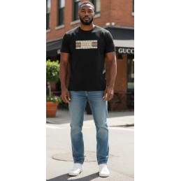 Gucci Cotton Logo Printed Crew Neck T-Shirt