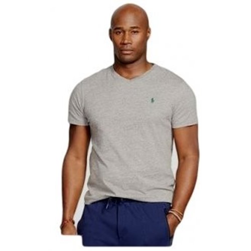 Ralph Lauren Men's  V Neck T Shirt  Gray