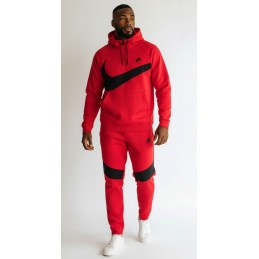 Nike Sportswear Fleece Men's Pullover Swoosh Hoodie & Pants  2 Pc Set