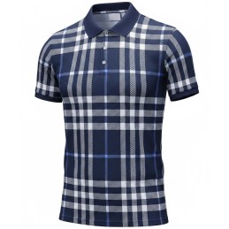 Burberry Men's Ferry Knit Check Polo Shir