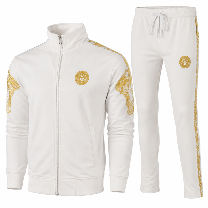 Versace Track Jacket & Pants Set Versace Collection Final Sale