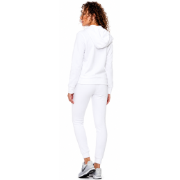 Nike Sportswear Club Fleece Women's Full Zip Hoodie & Pants Set White