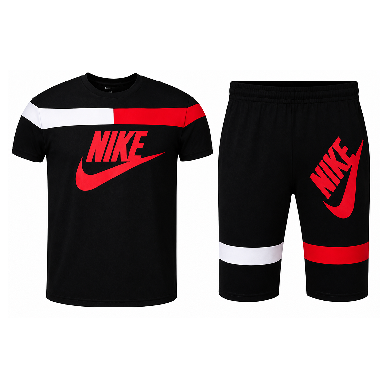 Nike Men's Colorblock Top & Short Set