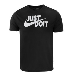 Nike Men's Just Do It Crewneck  Top & Short Set Black Final Sale