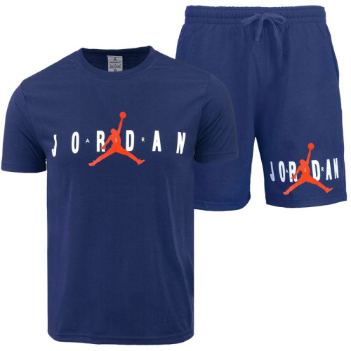 Jordan Air Men's Crewneck  Top & Short Set Final Sale
