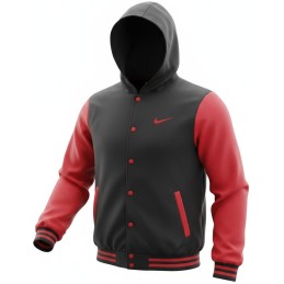 Nike Varsity Colorblock Men's Solo Swoosh Fleece Hoodie