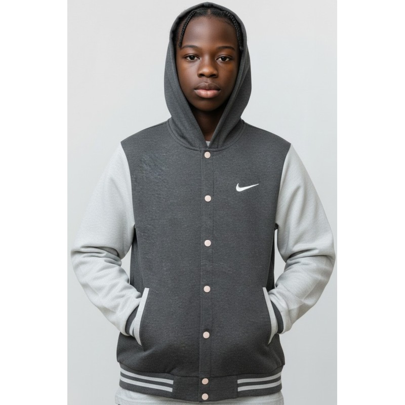 Nike Varsity Colorblock Men's Solo Swoosh Fleece Hoodie