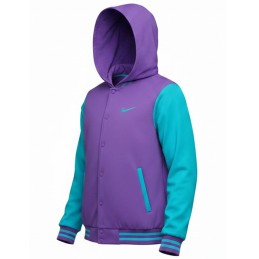 Nike Varsity Colorblock Men's Solo Swoosh Fleece Hoodie