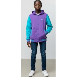 Nike Varsity Colorblock Men's Solo Swoosh Fleece Hoodie