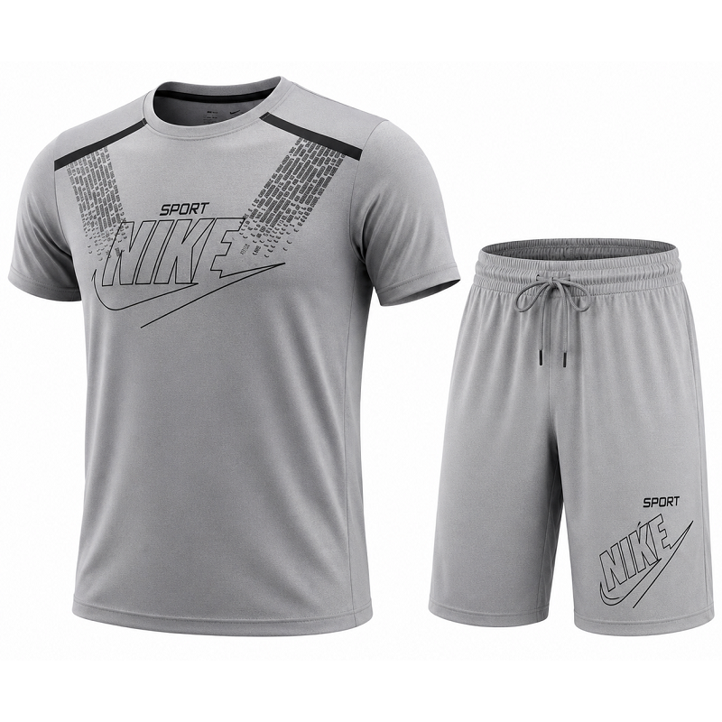 Nike Men's Graphic Short-Sleeve Shirt & Short Set  Final Sale