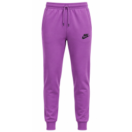 Nike Women's Sportswear Fleece Hoodie & Pants  2 Pc Set  Purple