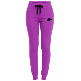 Nike Sportswear Women's Fleece Full-Zip Hoodie & Pants Set Purple