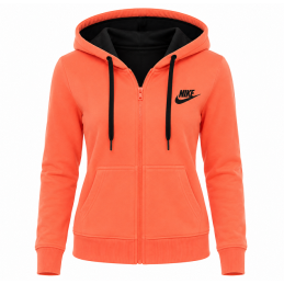 Nike Womens Essential Full-Zip Fleece Hoodie & Pants Set