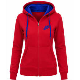 Nike Womens Essential Full-Zip Fleece Hoodie & Pants Set