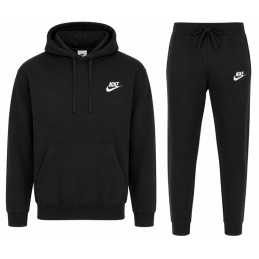 Nike Sportswear Club Fleece Men's Pullover Hoodie   Hoodie & Pants Set Black