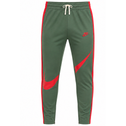Nike Sportswear Swoosh  2 Piece Tracksuit Green/Red