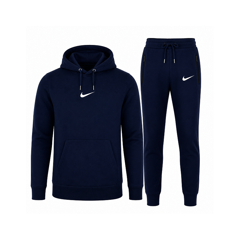 Nike Swoosh Men's Tech Fleece  Pullover Hoodie & Pants Set