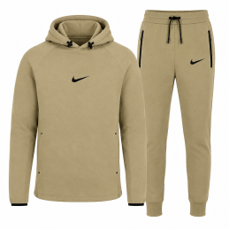 Nike Swoosh Men's Tech Fleece  Pullover Hoodie & Pants Set