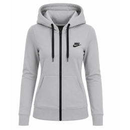 Nike Women's Sportswear Tech Fleece Hoodie & Pants  2 Pc Set Gray