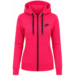 Nike Women's Sportswear Tech Fleece Hoodie & Pants  2 Pc Set Red