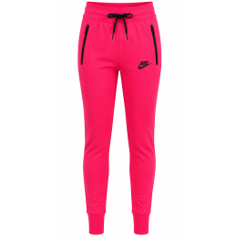 Nike Women's Sportswear Tech Fleece Hoodie & Pants  2 Pc Set Red