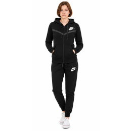 Nike Sportswear Tech Fleece Windrunner Women's Full-Zip Hoodie & Pants Set Black